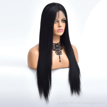 Factory Supplies 13X4 Virgin Cuticle Aligned Lace Frontal Wig Unprocessed Mink Raw Brazilian 100%Human Hair Swiss Lace Front Wig